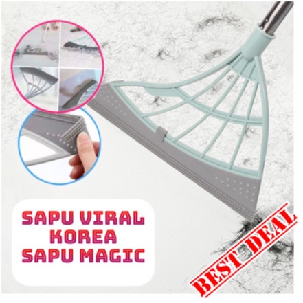 SAPU AJAIB MAGIC BROOM Multifungsi Sapu Pel Wiper Lantai Serbaguna