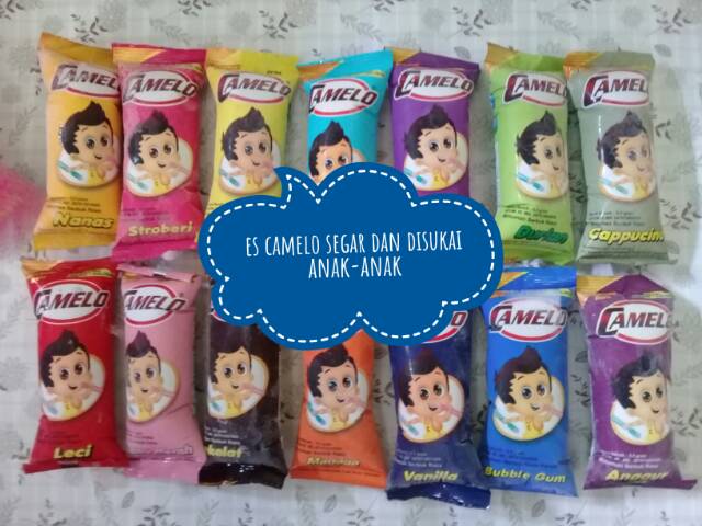 BUBUK STRAWBERRY COKLAT SERBUK CAMELO BAHAN ES CAMELO