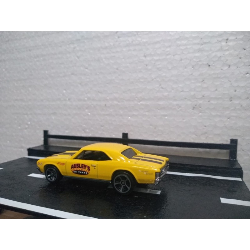 aksesoris Diorama JalanRaya Diecast Hotwhells 1/64 scale