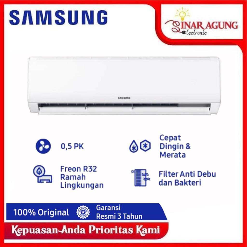 Jual AC SAMSUNG STANDART 1/2 PK AR05TGHQASIN R32 [GARANSI RESMI