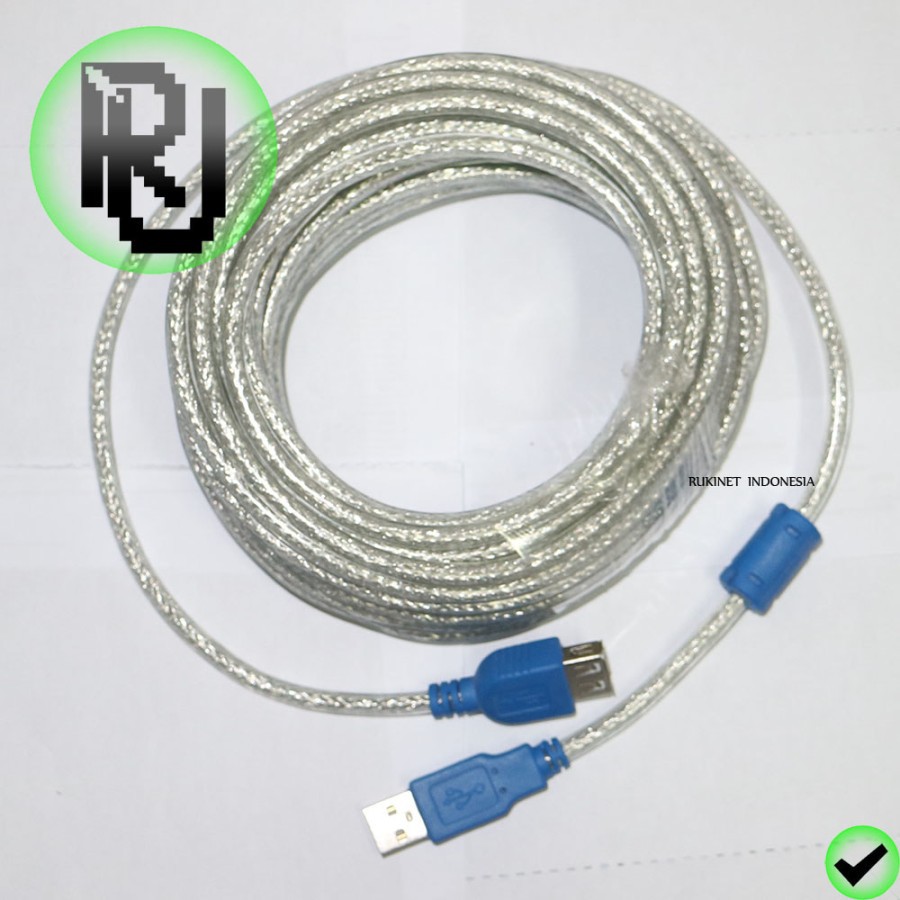 Kabel USB Male to Female Extension Sambungan Extender