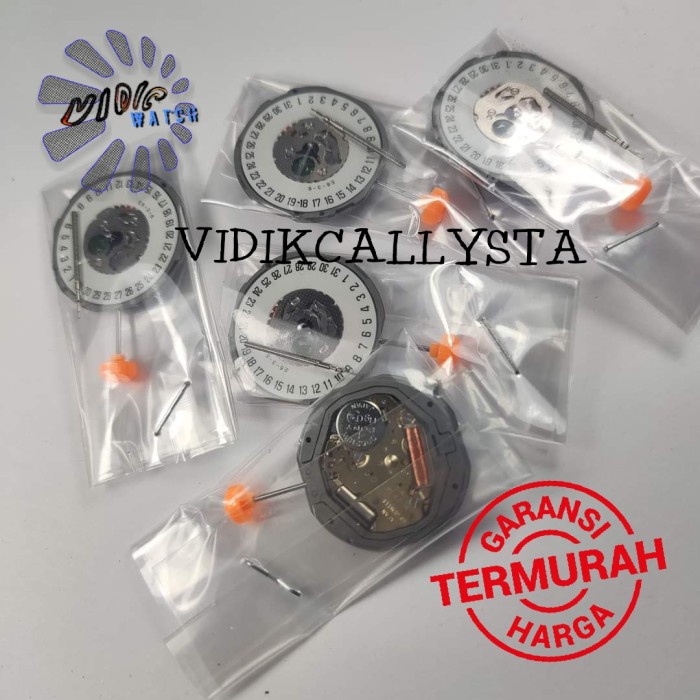 MOVEMENT MESIN JAM TANGAN MIYOTA GM10 GM-10 GM 10 TANGGAL ORIGINAL