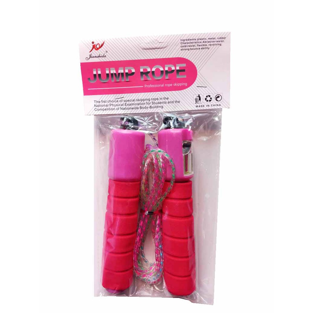 Jump Rope Tali Skipping Soft Handle dan Counter Alat Hitung