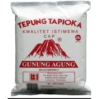 Tepung Tapioka Gunung Agung 500 Gram