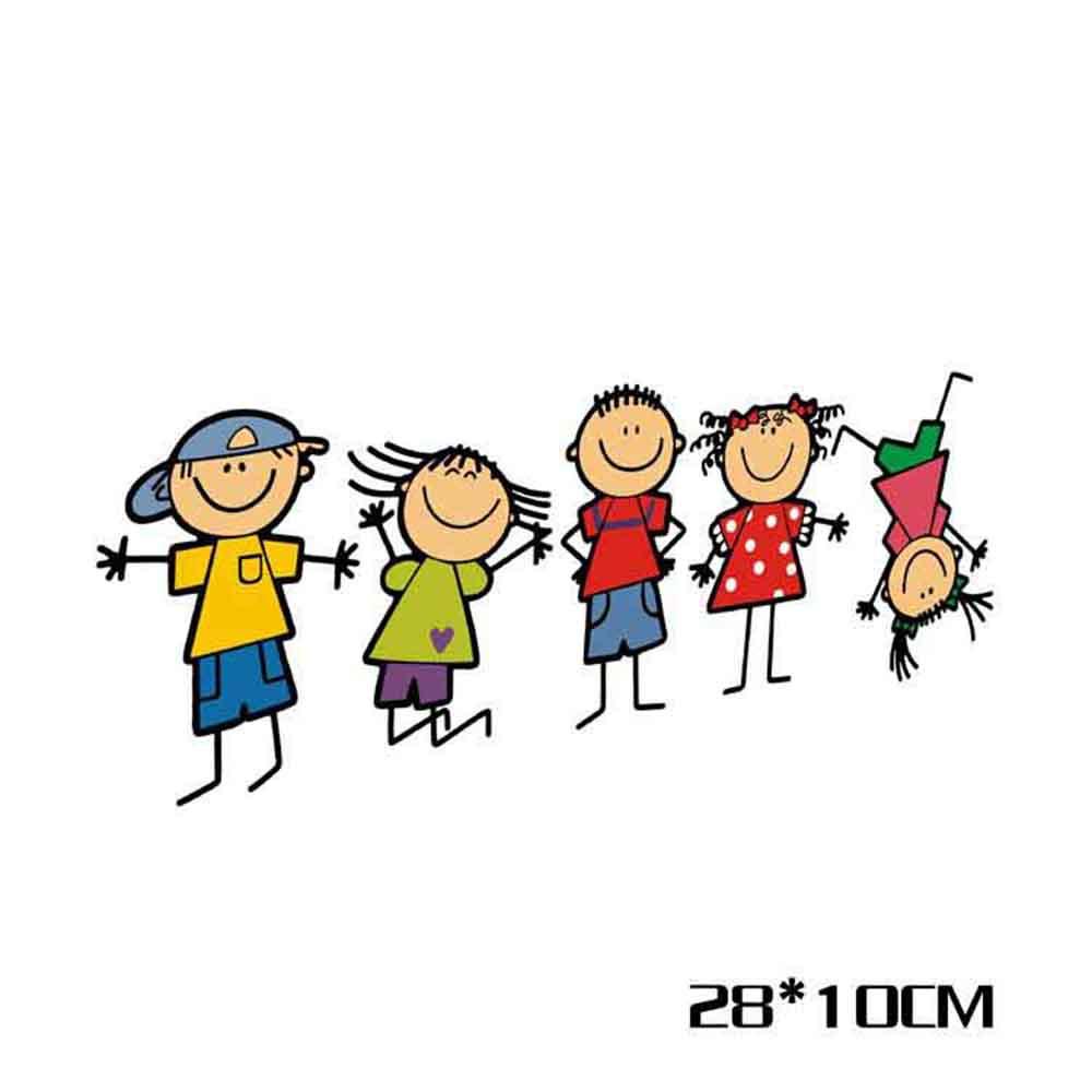 Stiker Mobil Nanas Waterproof Cowok Cewek Anak Keluarga Lucu