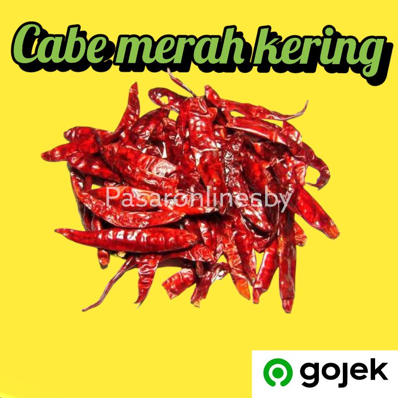 

Cabe merah besar kering pack