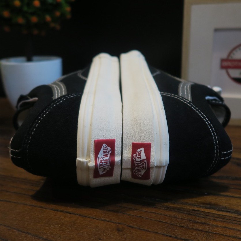 Vans8 Style 36 Vintage Sport Black Blanc de Blanc 100% Original Bnib sepatu vans8 pria distro sneakers pria kekinian-2