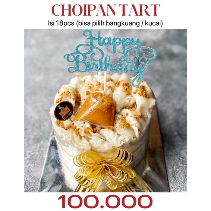 

Tr20Re Choipan / Chaipan Tart Isi 18 - Topper Glitter Ht51G