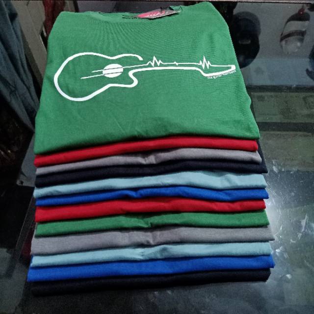 9seven-Baju Kaos distro gitar, T-shirt tee, kaos simple keren