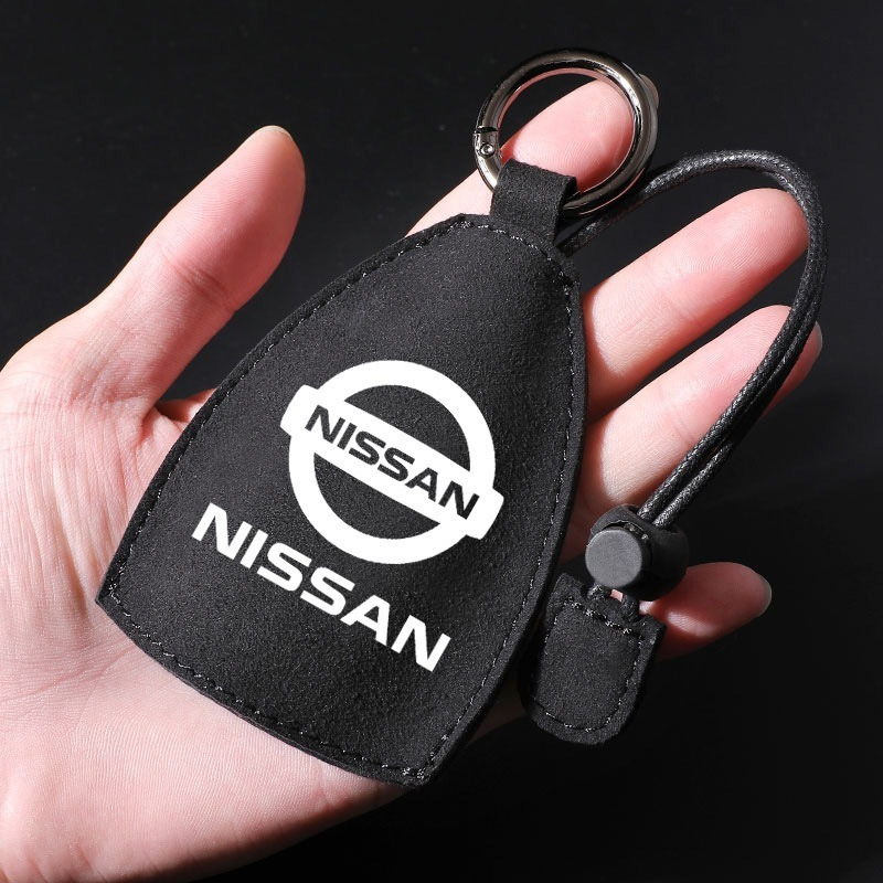 Suede Car key bag Universal fob for Nissan Car Key Case