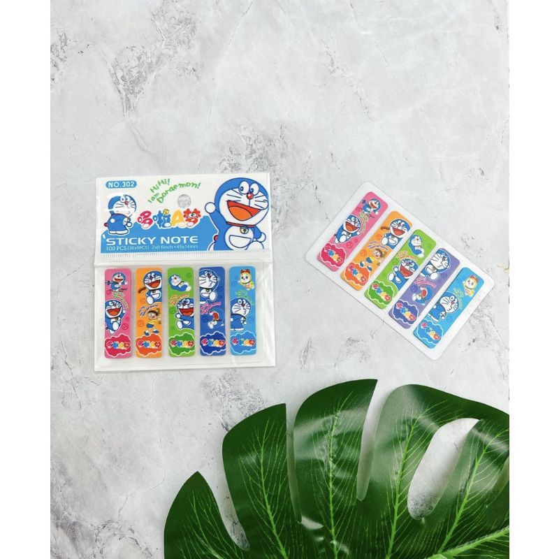 

Sticky Stiker Notes Penanda Pembatas Buku Dengan Lem Perekat Hello Kitty, Doraemon, Tayo, Pony