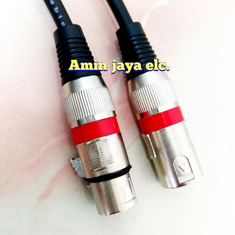 Kabel jack XLR canon male to female kabel canare