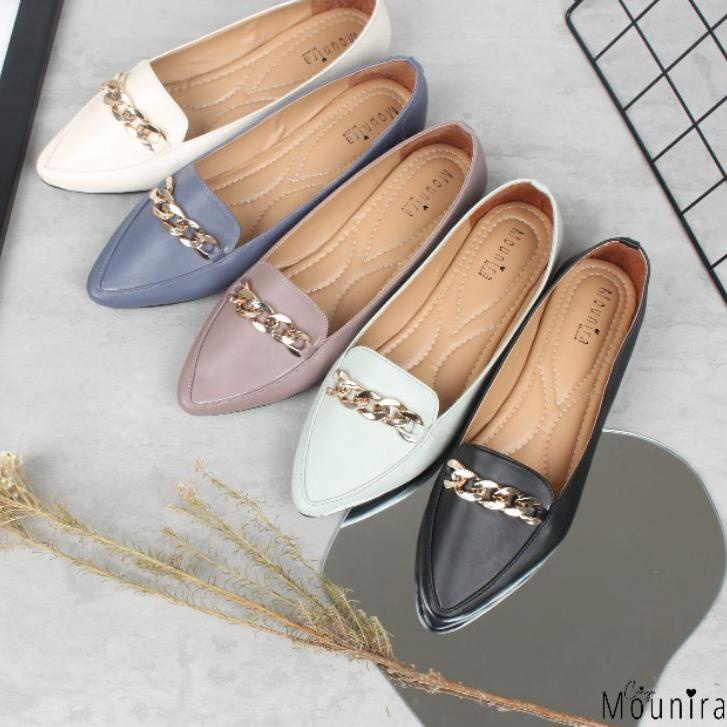 ✫ Rebecca Flat Shoes By Ceisya Mounira ➾