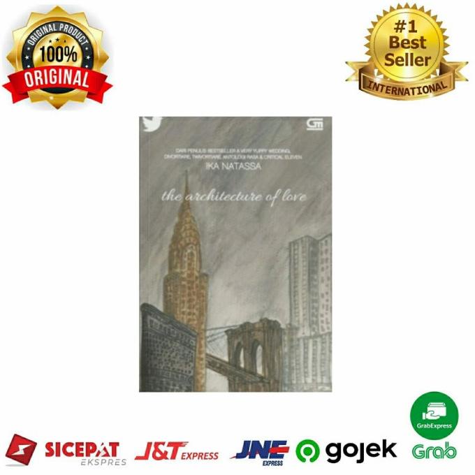

BUKU NOVEL THE ARCHITECTURE OF LOVE - IKA NATASSA Star Seller