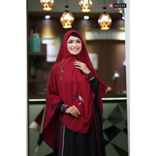 GAMIS AULIA SULTAN 5 BLACK MAROON