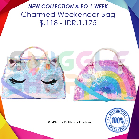 smiggle ORI Charmed Weekender Bag