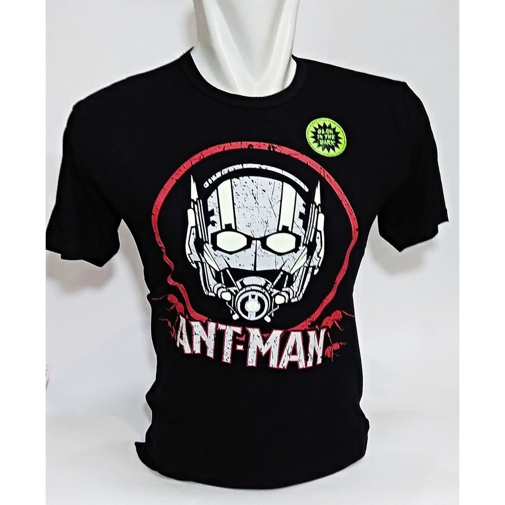 Baju Kaos Superhero Ant Man Glow In The Dark Import Avengers Atasan Pria Dewasa Antman