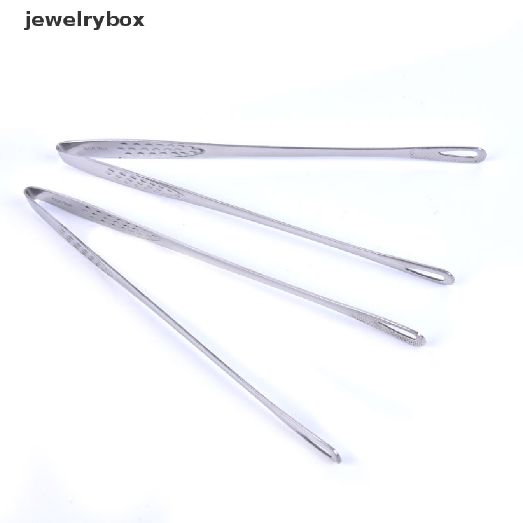 1 Pc Penjepit Makanan Bahan Stainless Steel Gaya Jepang Untuk Dapur