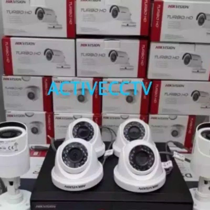 PAKET 6 KAMERA HIKVISION DVR 8 CHANNEL HDD 1 TB