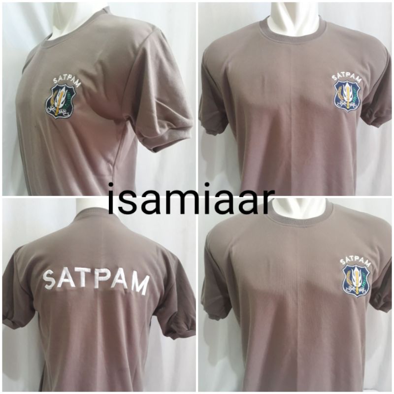 KAOS PDK SATPAM BORDER /DEPAN BELAKANG