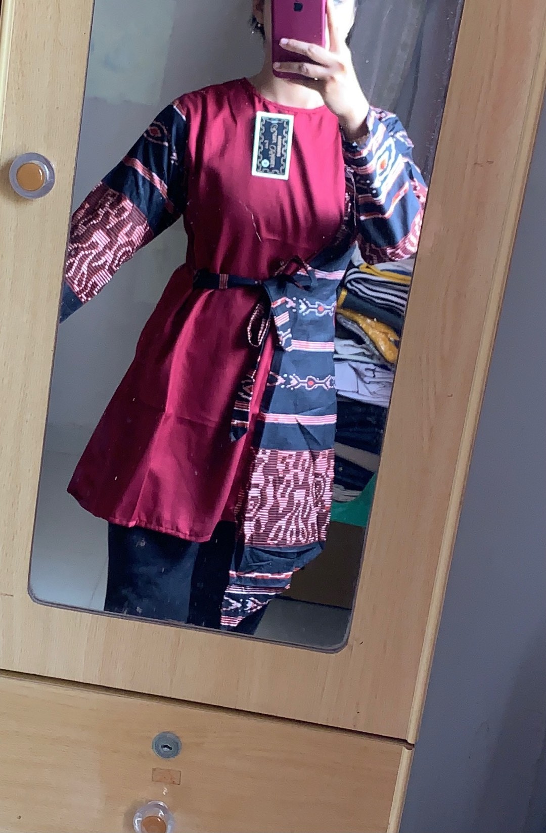 Bayar Dirumah ((cod)) || Tunik Batik Motif Seragam Batik Dianputri Baju Batik Wanita