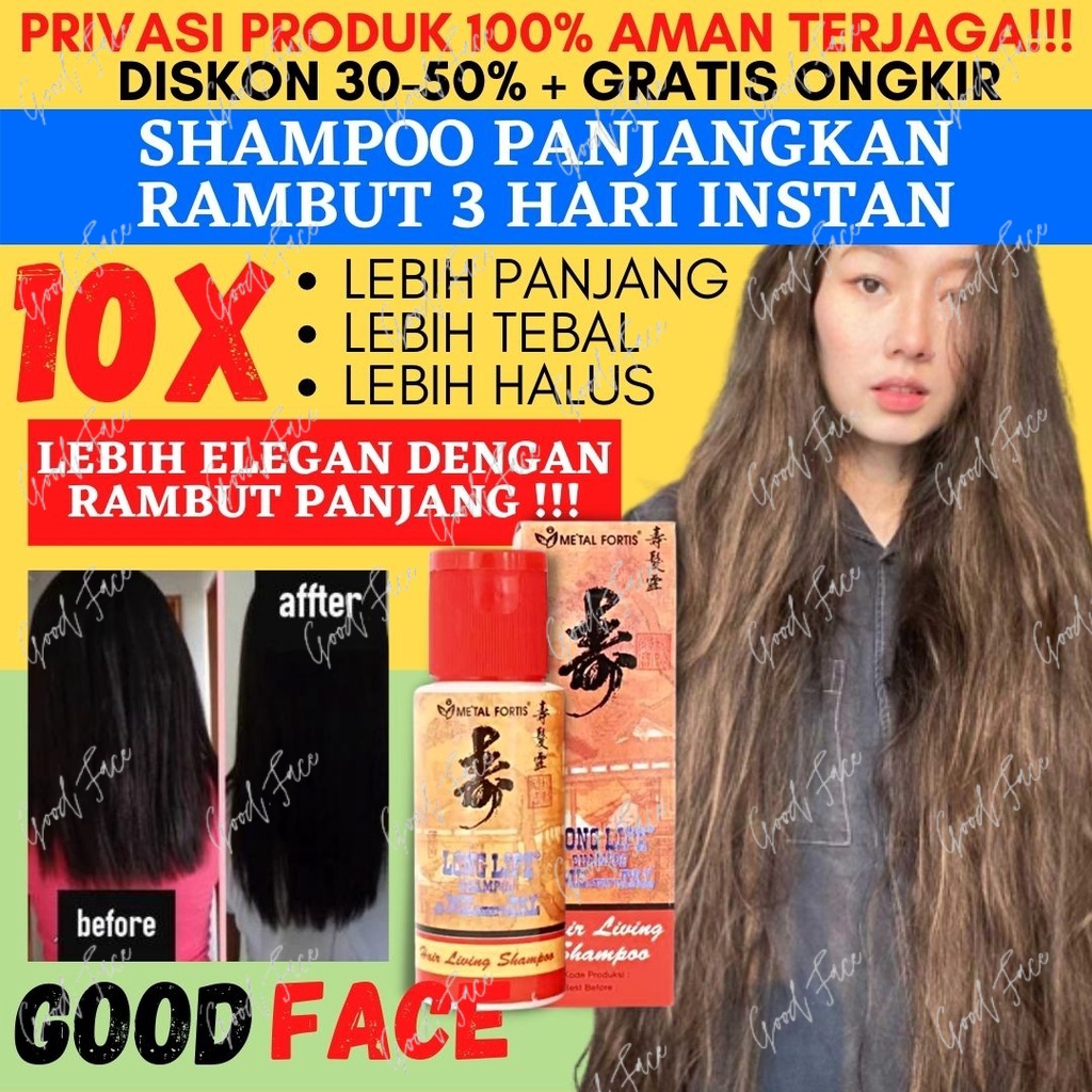 SHAMPOO METAL 60ML ORIGNAL PENUMBUH RAMBUT AMPUH SAMPO METAL TREATMENT RAMBUT PERAWATAN RAMBUT