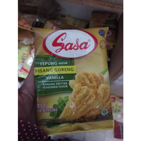 

Sasa Tepung Pisang Goreng Crispy 75 gram