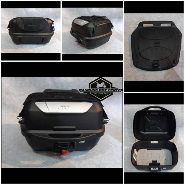 BOX GIVI E43NTL-ADV DENGAN SANDARAN TERMURAH SERIES HONDA