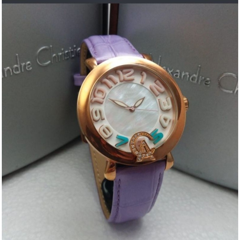 Jam tangan wanita original Alexandre Christie AC-2391 LHLRGPN