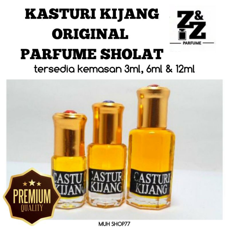 Minyak wangi Kasturi Kijang Minyak Wangi asli Arab 100 % original  !!! Wanginya tahan lama