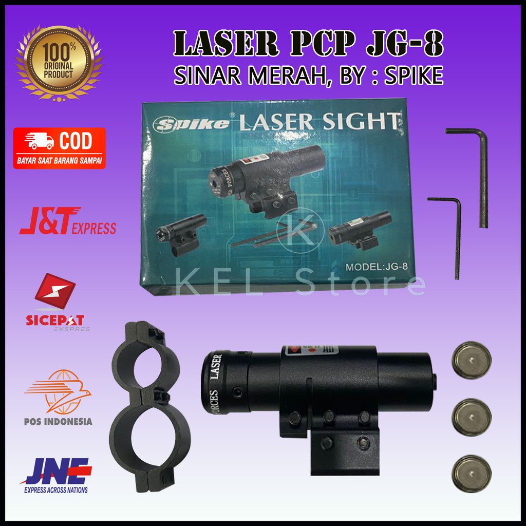 Laser PCP Sinar Merah Spike