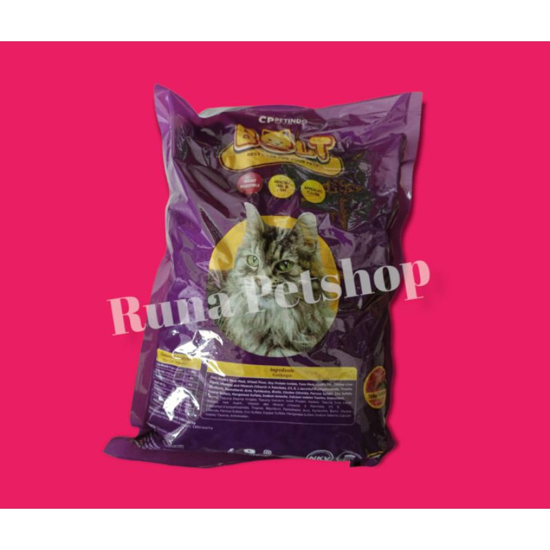 BOLT 1KG / 1000G MAKANAN KUCING TERMURAH