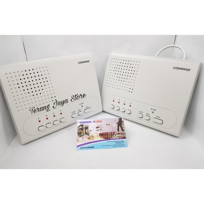 

Intercom Commax WI-4C (2 unit) Intercom Wireless Commax WI4C