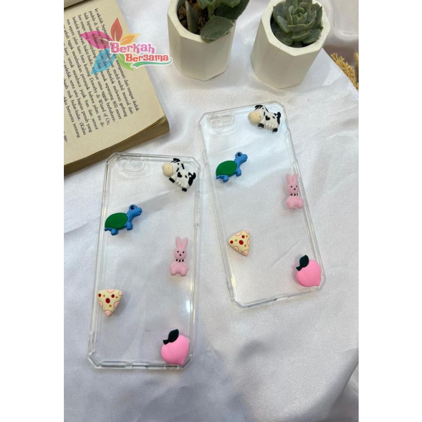 Y022 CLEAR CASE SOFTCASE CLEAR JELLY KARAKTER 3D CUTE OPPO A15 A16 A37 NEO 9 A9 A5 2020 A52 A92 A53 A33 A54 A74 A93 BB6069