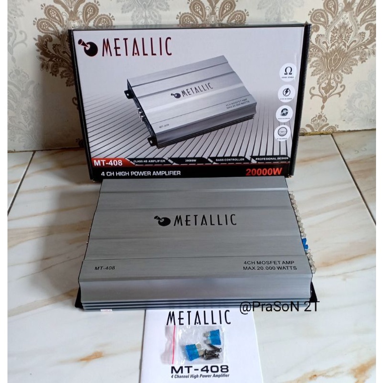 Power Metallic 4 chanell