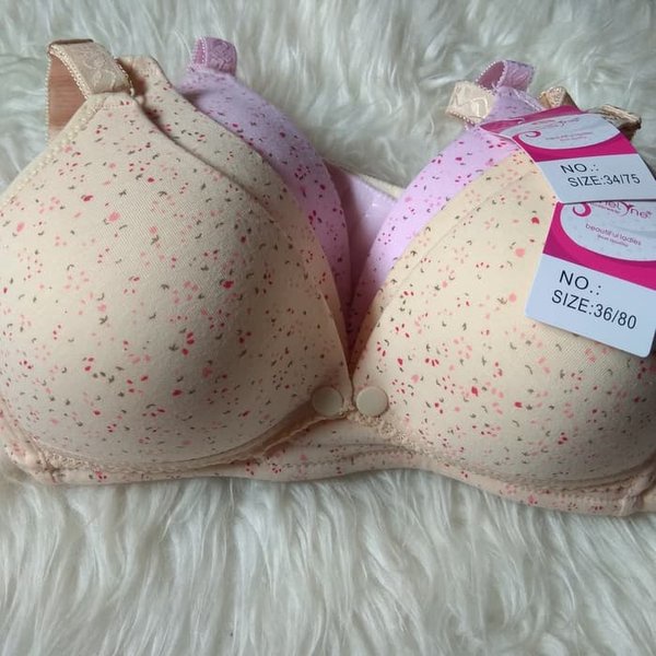 Bra Menyusui / BH Menyusui Nursing Bra Chelyne Flower 923 tanpa kawat / Kutang