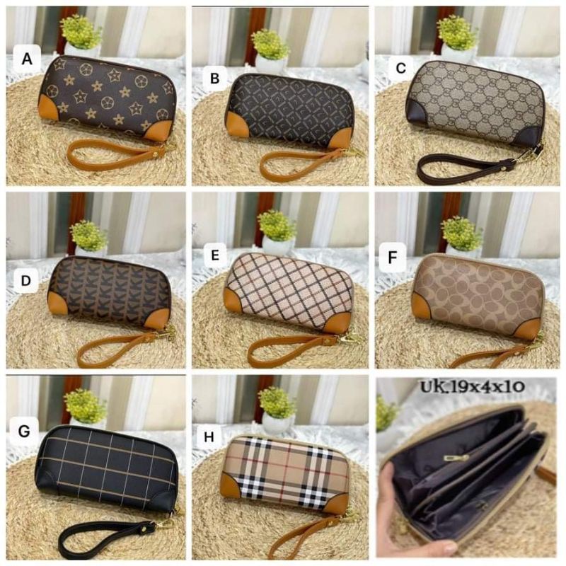 NEW ITEM pouch / handbag / dompet motif import ovale