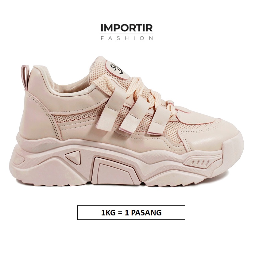 Importir.Fashion Sepatu Sneakers Wanita Korea Fashion Import Sport Shoes Casual Original - 0076