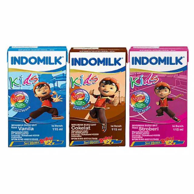 

Indomilk UHT kids susu kotak cair 115 ml