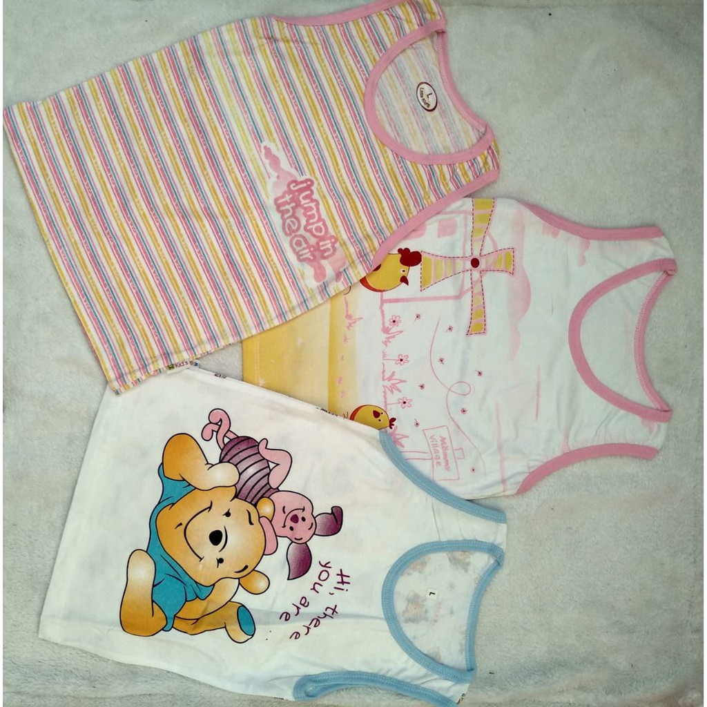 JUAL ATASAN ANAK KUTUNG SIZE L  /MIYABI/ ATASAN MOTIF LUCU 2-3 TAHUN