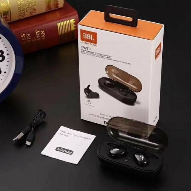 Headset Bluetooth JBL TWS S4 Wirelles Earphone Bluetooth