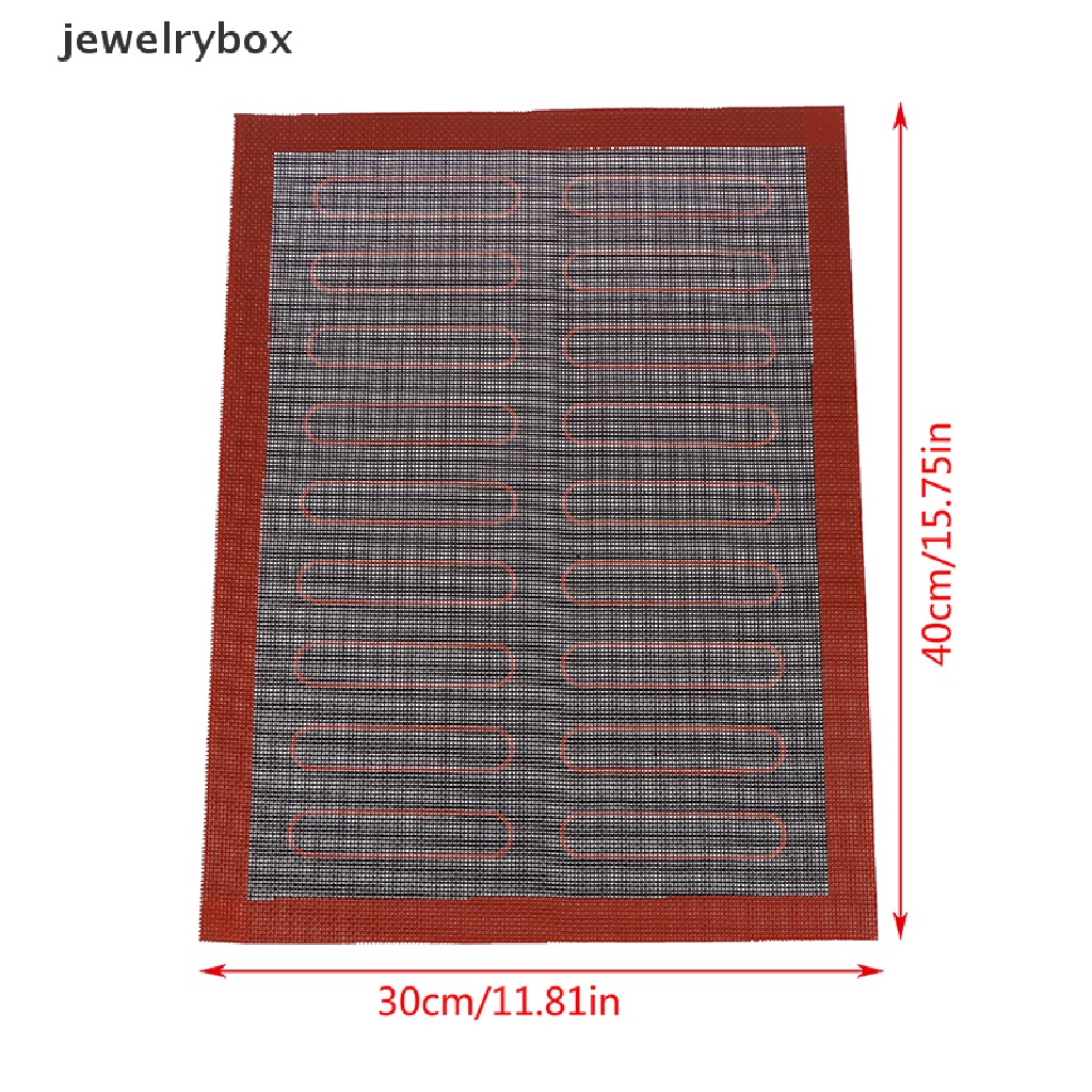 (jewelrybox) Alas Baking Bahan Silikon Anti Lengket Ukuran 40x30cm