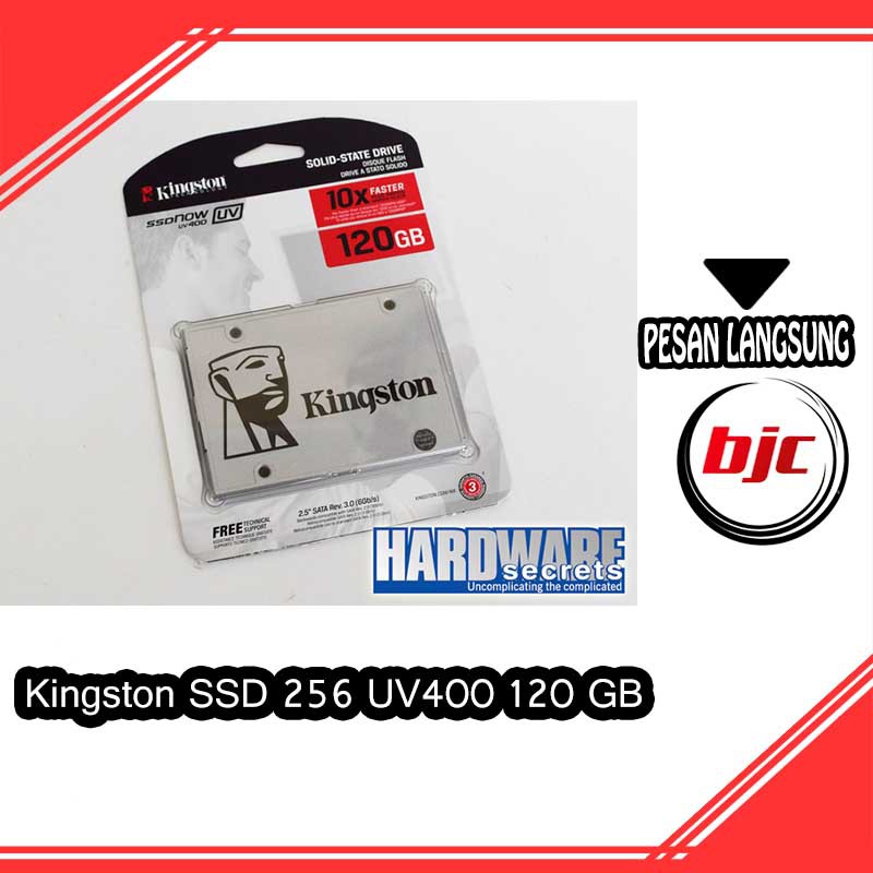 Kingston SSD 256 UV400 120 GB