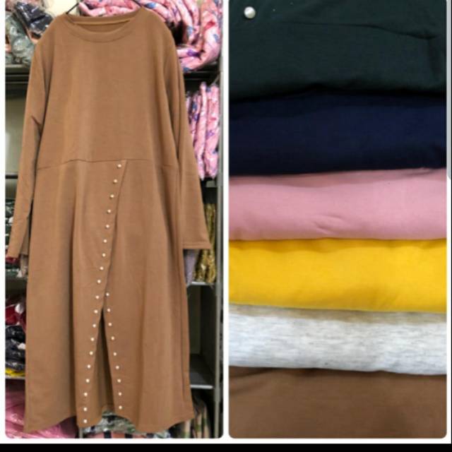 Tunik belah Mutiara