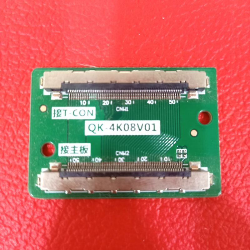 CONVENTER LVDS 4K UHD SOKET LVDS 4K SHOCKET PANEL TCON 4K SOCKET MAINBOARD 4K QK0821A