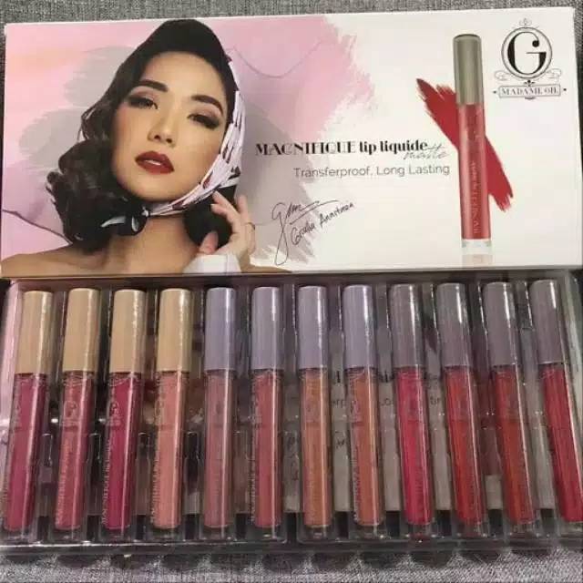 MADAME GIE MAGNIFIQUE LIP LIQUIDE CREAM MATTE LIPSTIK