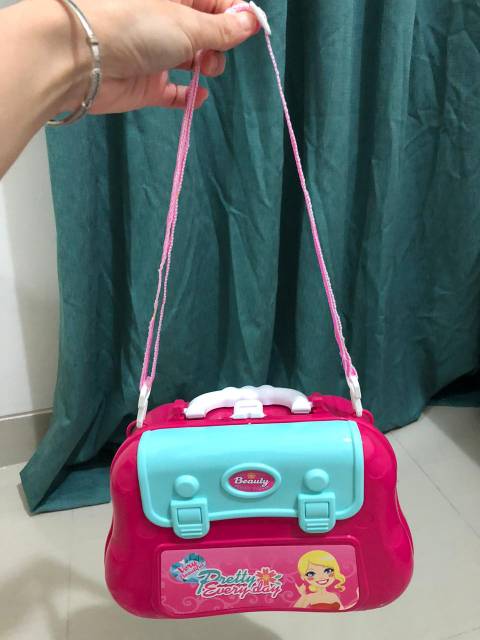 MOMBABY1 Kado Mainan Anak koper Dream fashion Pretty Everyday 2 in 1 Little Bag