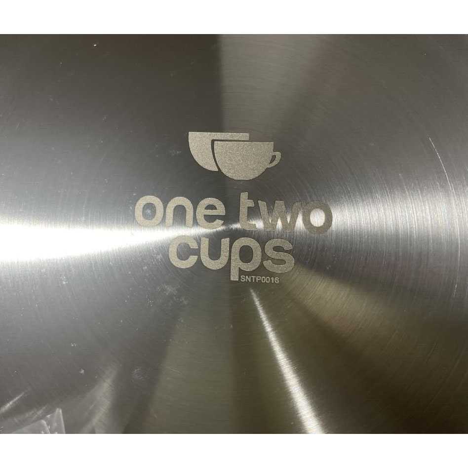 One Two Cups Piring Makan Dekorasi Nampan Baki European Style Stainless Steel Premium Dekorasi Estetik Berkualitas