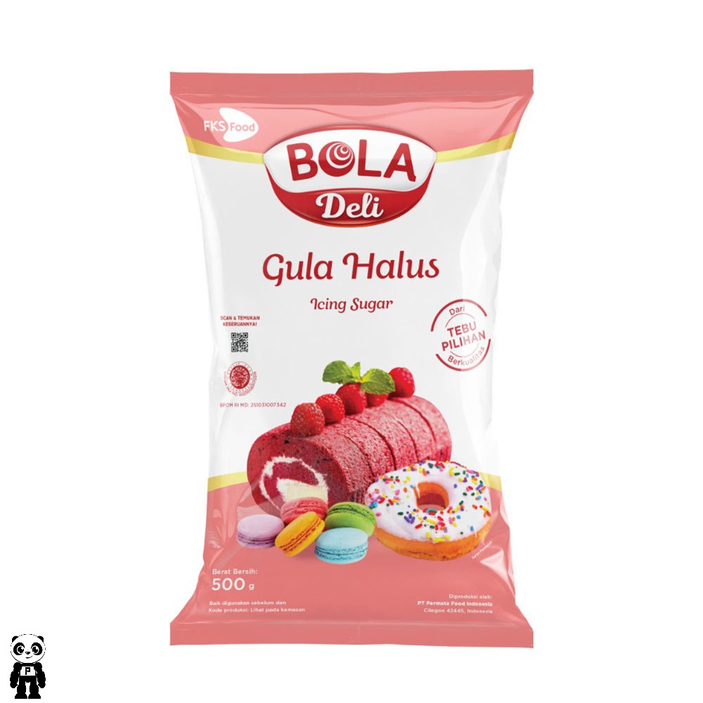 

Bola Deli Gula Halus Bubuk 500g Icing Sugar