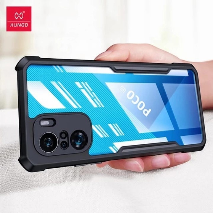 XUNDD Original Case Poco F3 5G Beetle Series Anti Crack Soft Casing